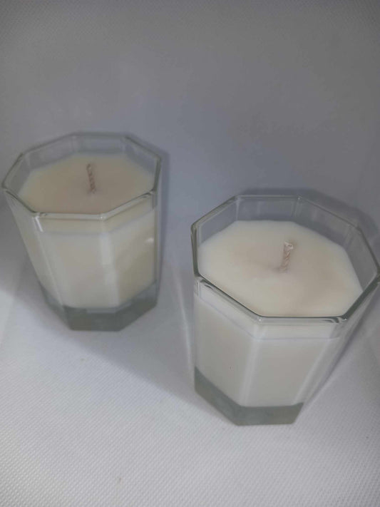 Bougie coulée sucre d'orge